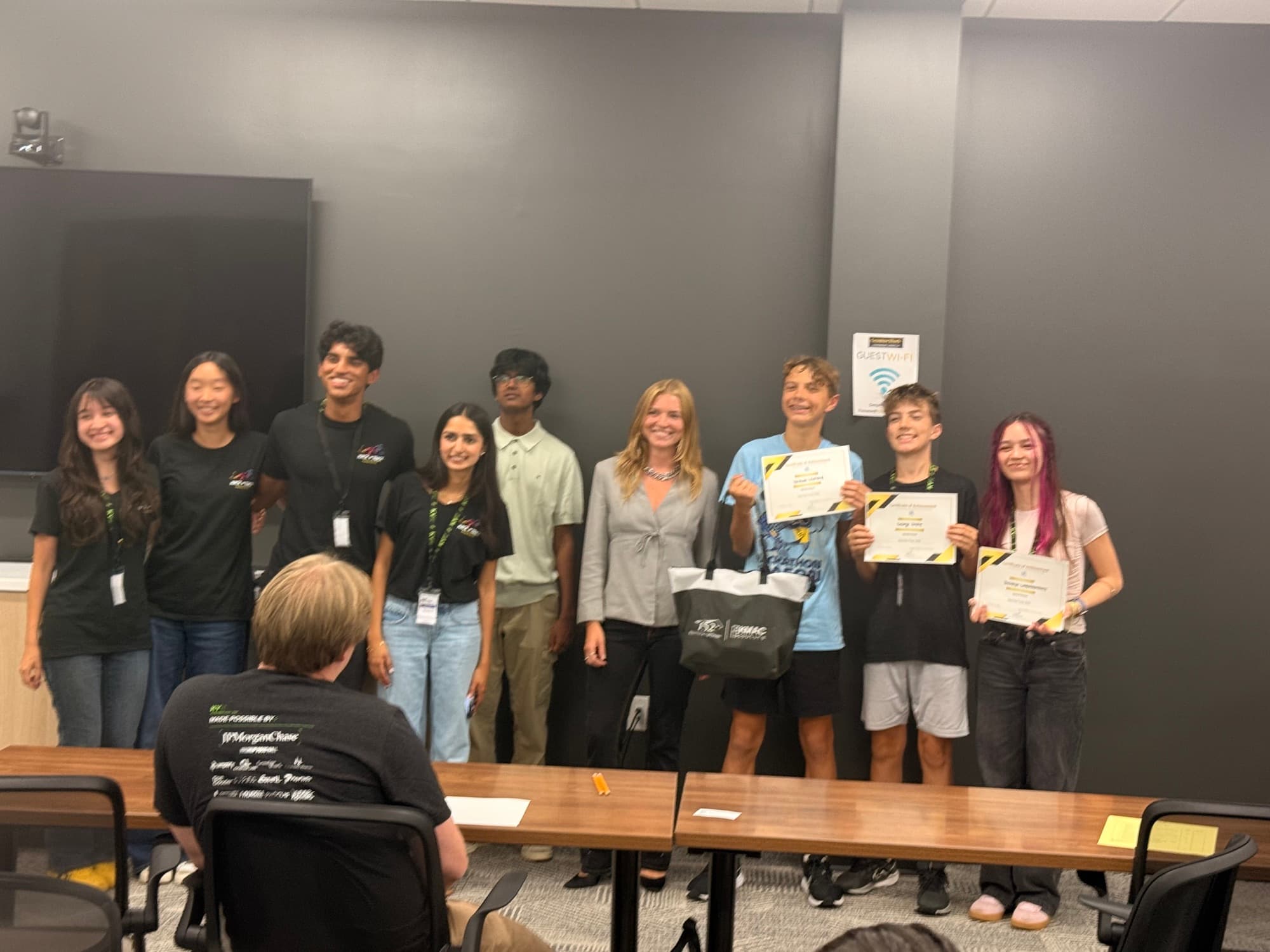 KMAC Special Award recipients at Hack the Track 2026